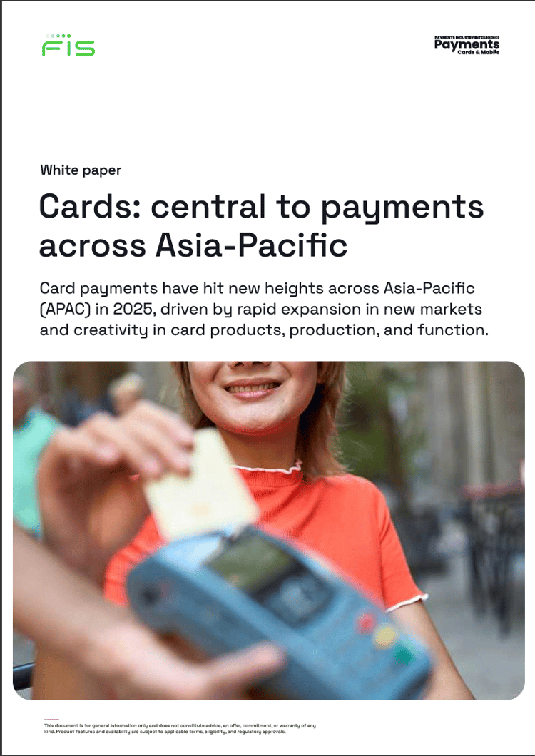Cards: central to payments across Asia-Pacific