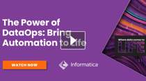 Power of Data Ops Webinar Cover