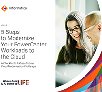 5 Steps to Modernize Your PowerCenter Cover