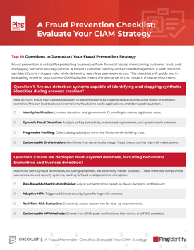 Ping-fraud-prevention-ciam-checklist-cover
