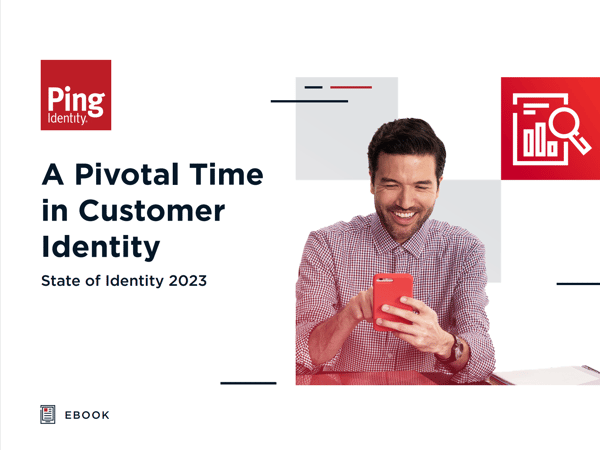 Ping Identity State of Identity 2023 Cover