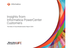 2024 state of cloud modernization: Insights from PowerCenter customers