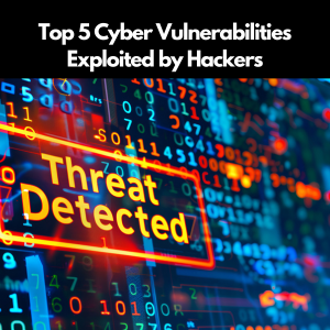 Top 5 Cyber Vulnerabilities Exploited by Hackers